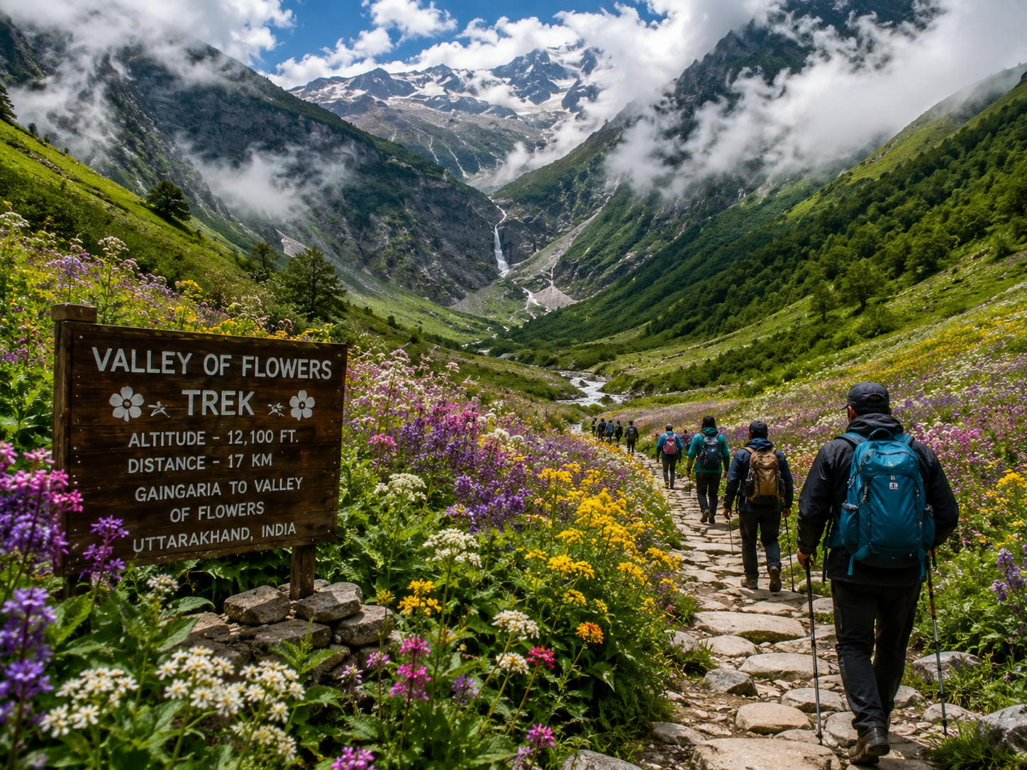 Valley of Flowers Trek